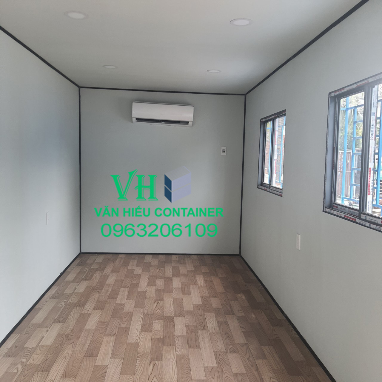 nội thất bên trong container văn phòng