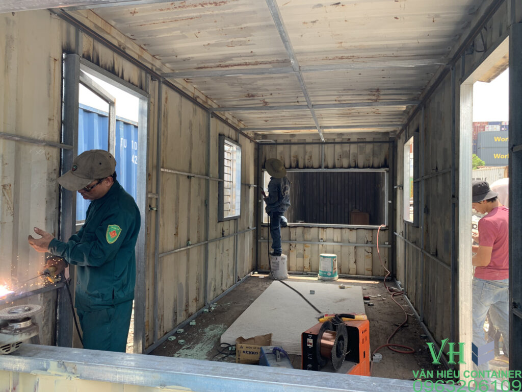 thiết kế và thi công văn phòng container